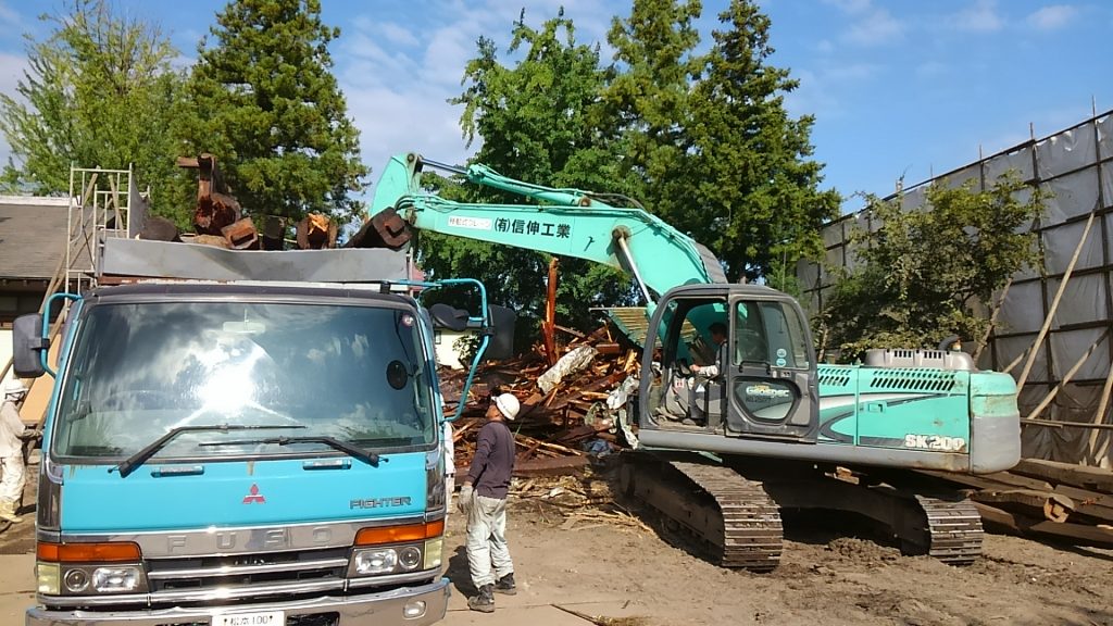 浄念寺　解体工事