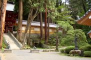 金峯山　牛伏寺廻廊建設工事